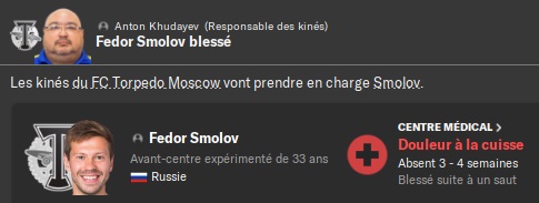 03.1 smolov blessé