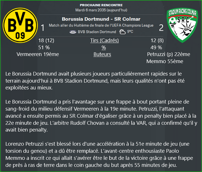 huitieme aller ldc