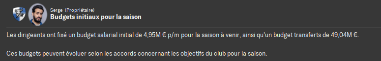 budget