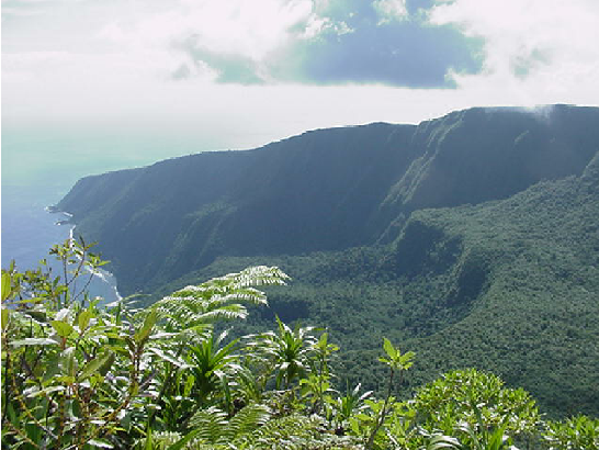 Liu-Bench-Mt-Lata-and-the-south-facing-cliffs-of-Tau-Island-Unit-Photo-P-OConnor