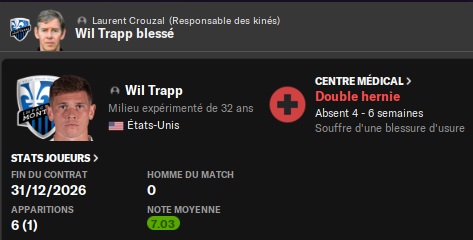 07.1 trapp blessé