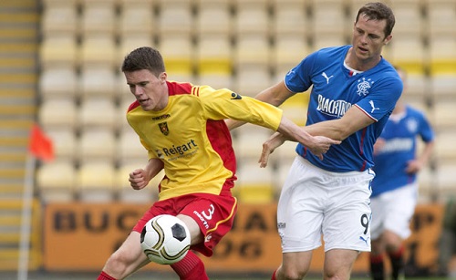 albion rovers 0-4 rangers - daly and ryan dunlop
