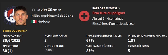 08.3 guemez blessé