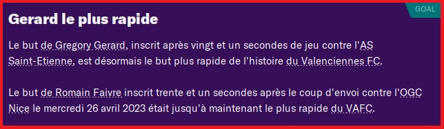 But le plus rapide