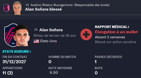 18.3 sonora blessé