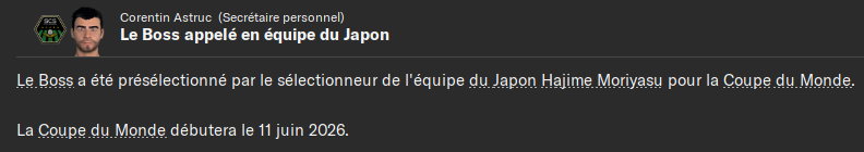 01 - Le Boss à la Coupe du Monde
