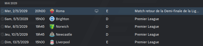calendrier