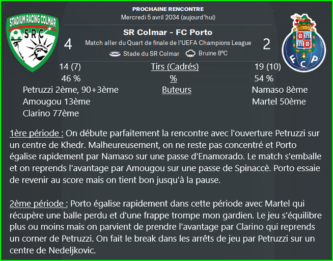 quart aller ldc