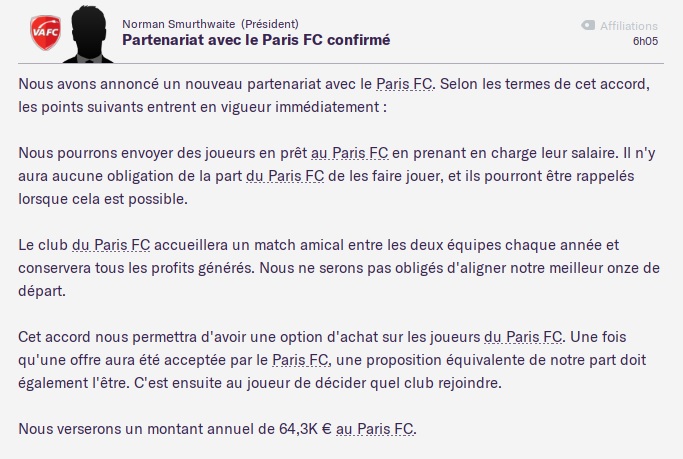 Février 2023 - Partenariat Paris FC
