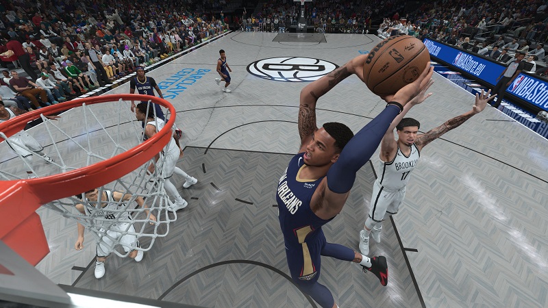 Dejounte Murray au dunk