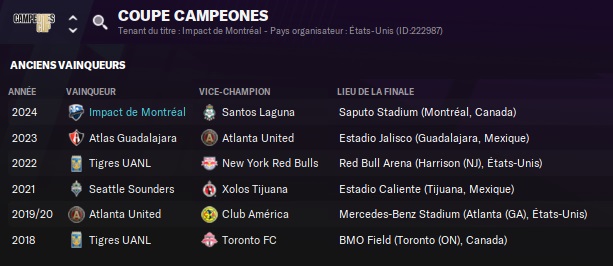 03.3 Coupe Campeones_ Anciens vainqueurs