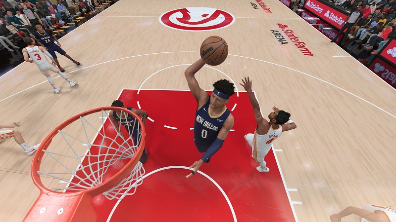 Jeremiah Fears au dunk