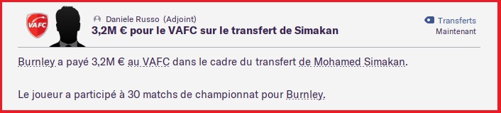 Clause Activée pour Mohamed Simakan