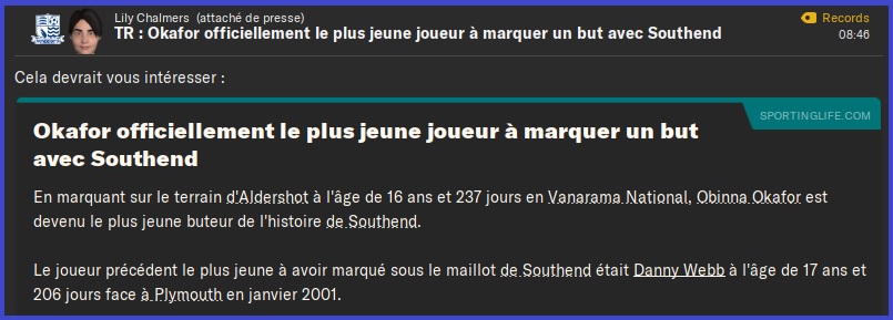 Okafor plus jeune buteur