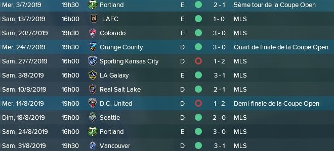 58- Calendrier MLS Juillet-Aout 2019