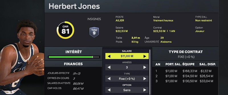 Prolongation de Jones