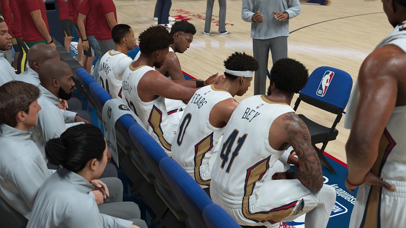 Les Pelicans courent après le score