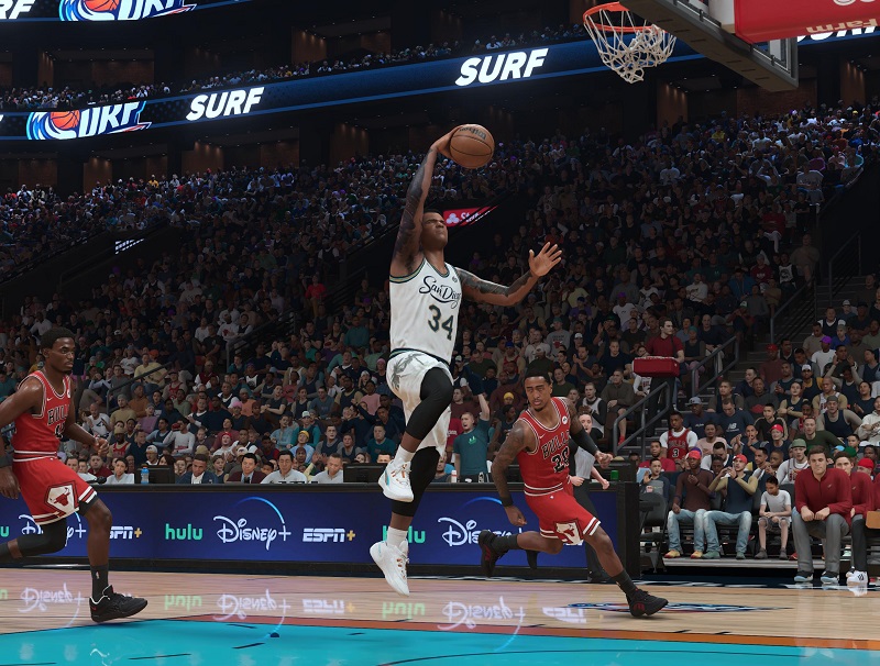 Collins au dunk